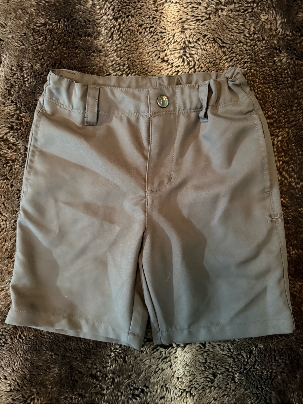 Under Armour Light Gray Performance Shorts